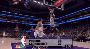 开元平台-😲这平筐了吧！杰伦·格林反击空接炸扣2+1打停国王